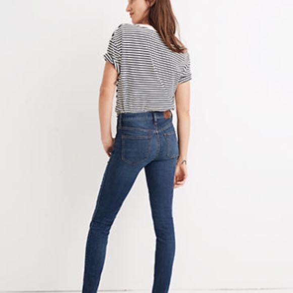 Madewell Tall 10" High-Rise Skinny Jeans - Picture 3 of 4